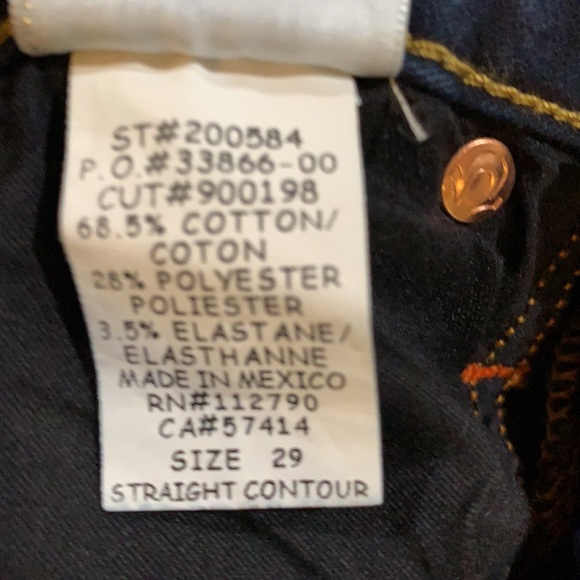 True Religion Straight Contour Jeans Sz 29/8 - Picture 15 of 16